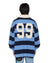 MENS  RUGGED RUGBY JERSEY FADED ICE BOXY FASHION TOPS