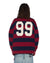 MENS  RUGGED RUGBY JERSEY FIRE FADE BOXY FASHION TOPS