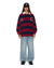 MENS  RUGGED RUGBY JERSEY FIRE FADE BOXY FASHION TOPS