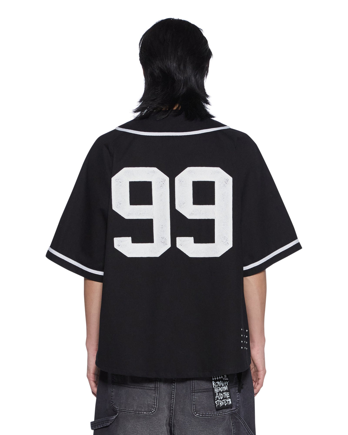 OUTFIELD SS JERSEY BLACK
