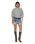 WOMENS  COSY KNIT LIGHT GREY REGULAR KNITWEAR