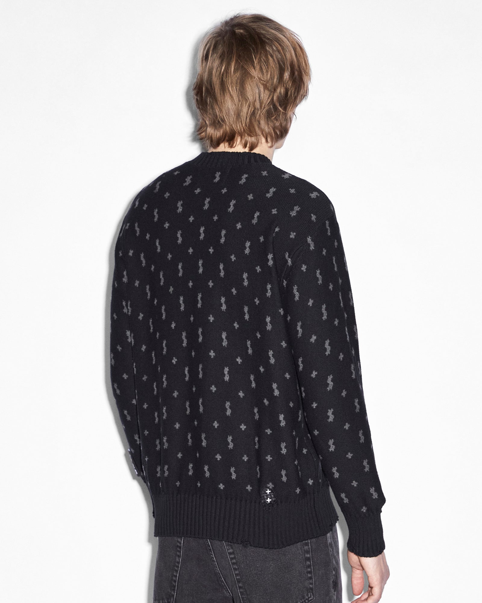 ALLSTAR KNIT CREW BLACK