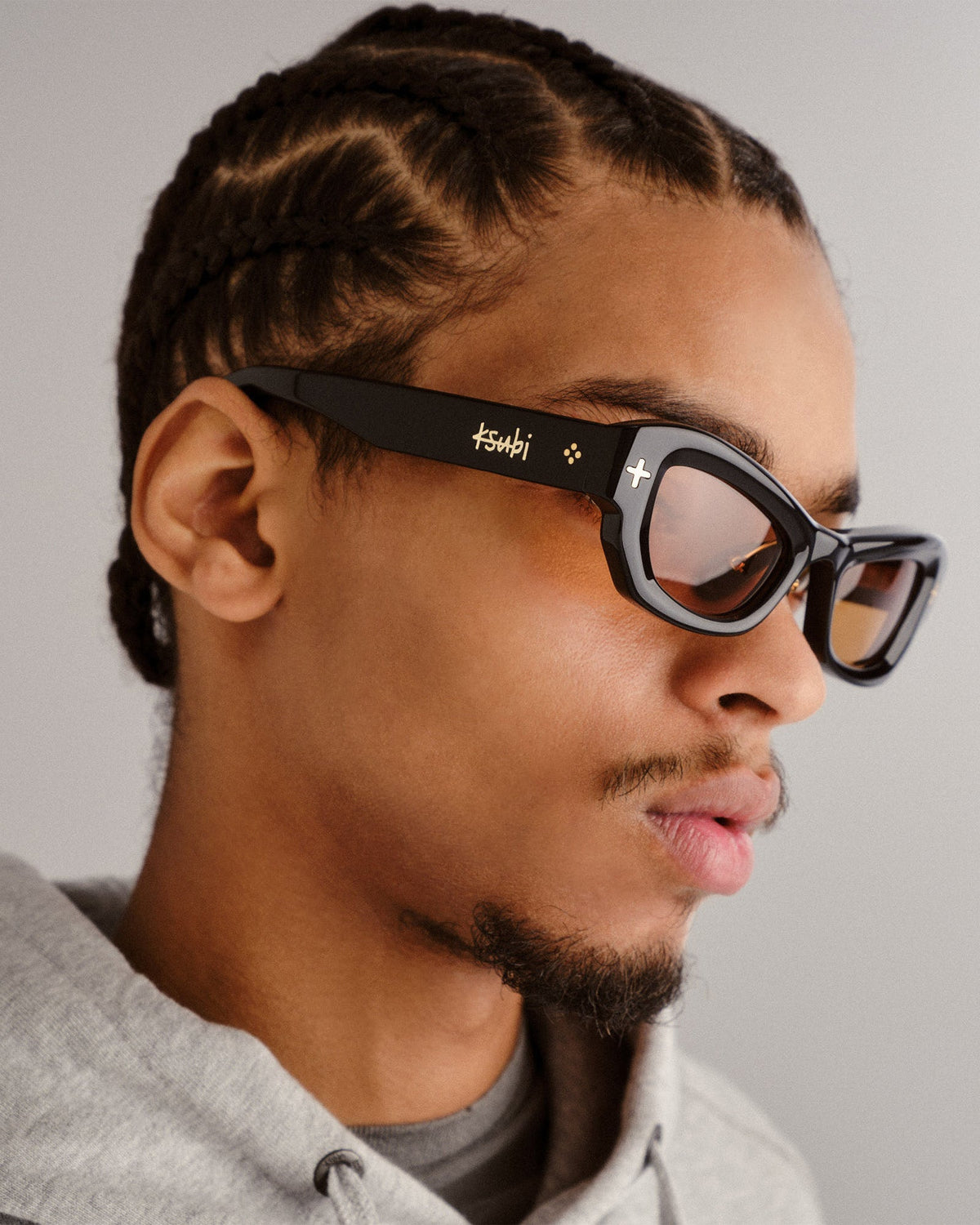 Cypher Sunglasses Black Gold Eyewear - Black