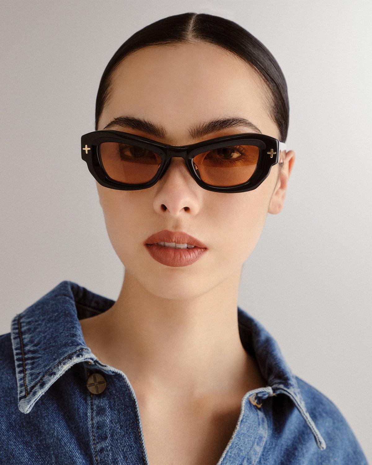 Cypher Sunglasses Black Gold Eyewear - Black