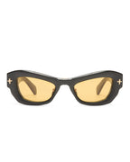 Cypher Sunglasses Black Gold Eyewear - Black
