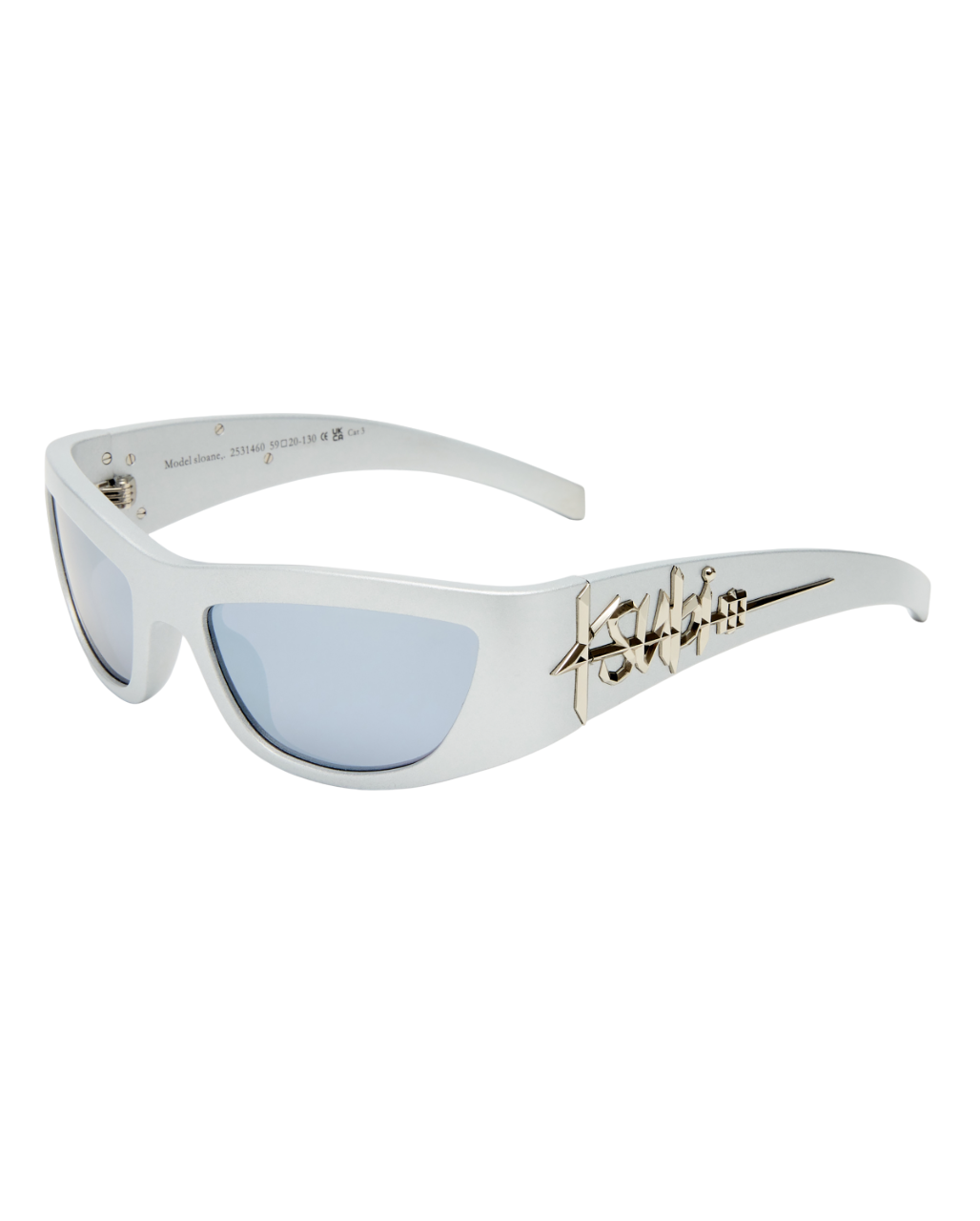 SLOANE SUNGALSSES METALLIC CHROME EYEWEAR