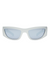  SLOANE SUNGALSSES METALLIC CHROME EYEWEAR
