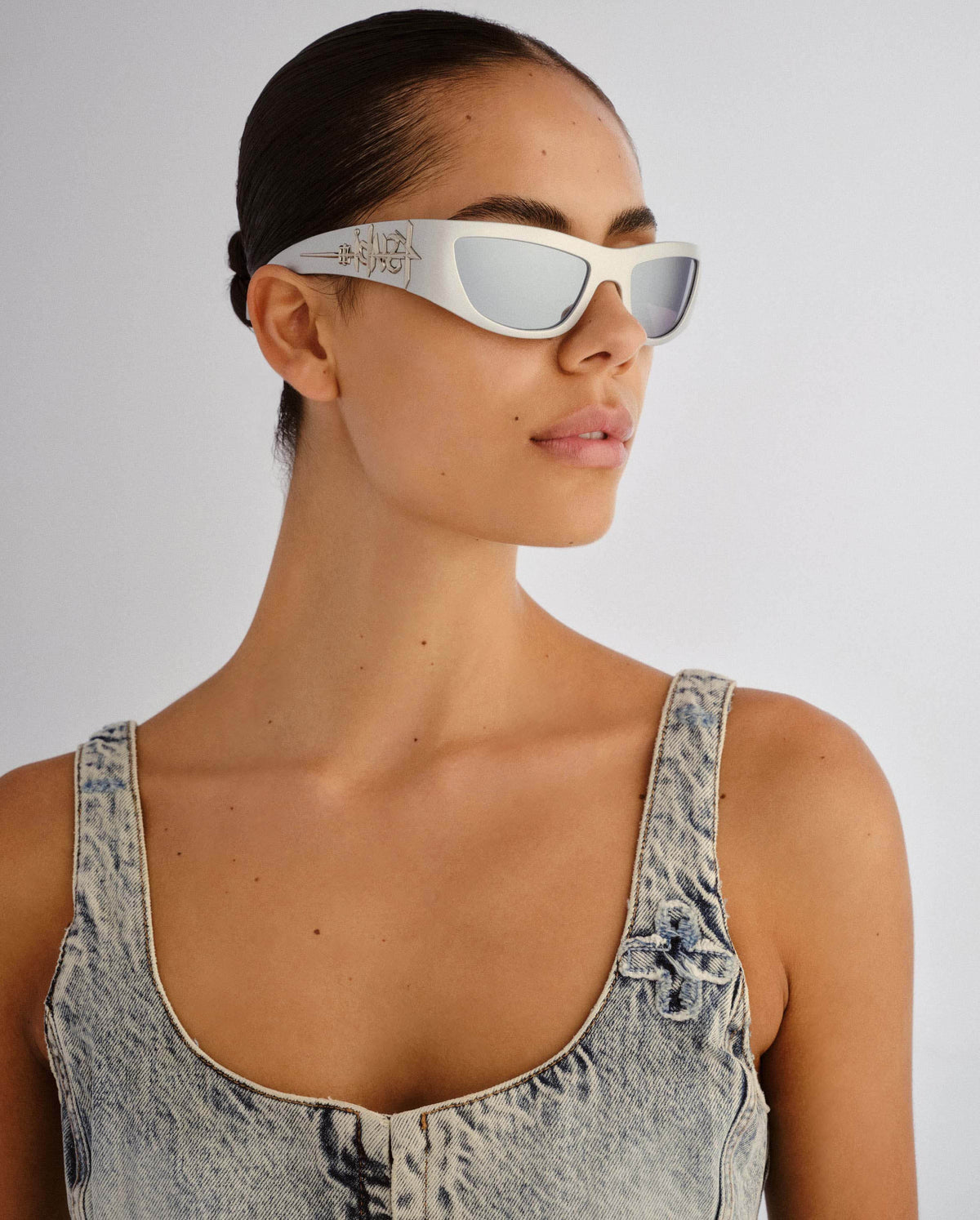 SLOANE SUNGALSSES METALLIC CHROME