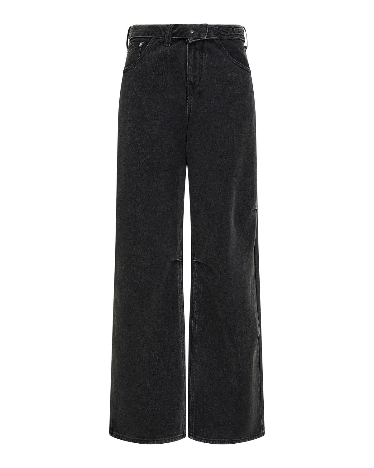 WOMENS KSUPER FLIP NOIR DENIM JEANS