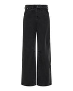 WOMENS KSUPER FLIP NOIR DENIM JEANS