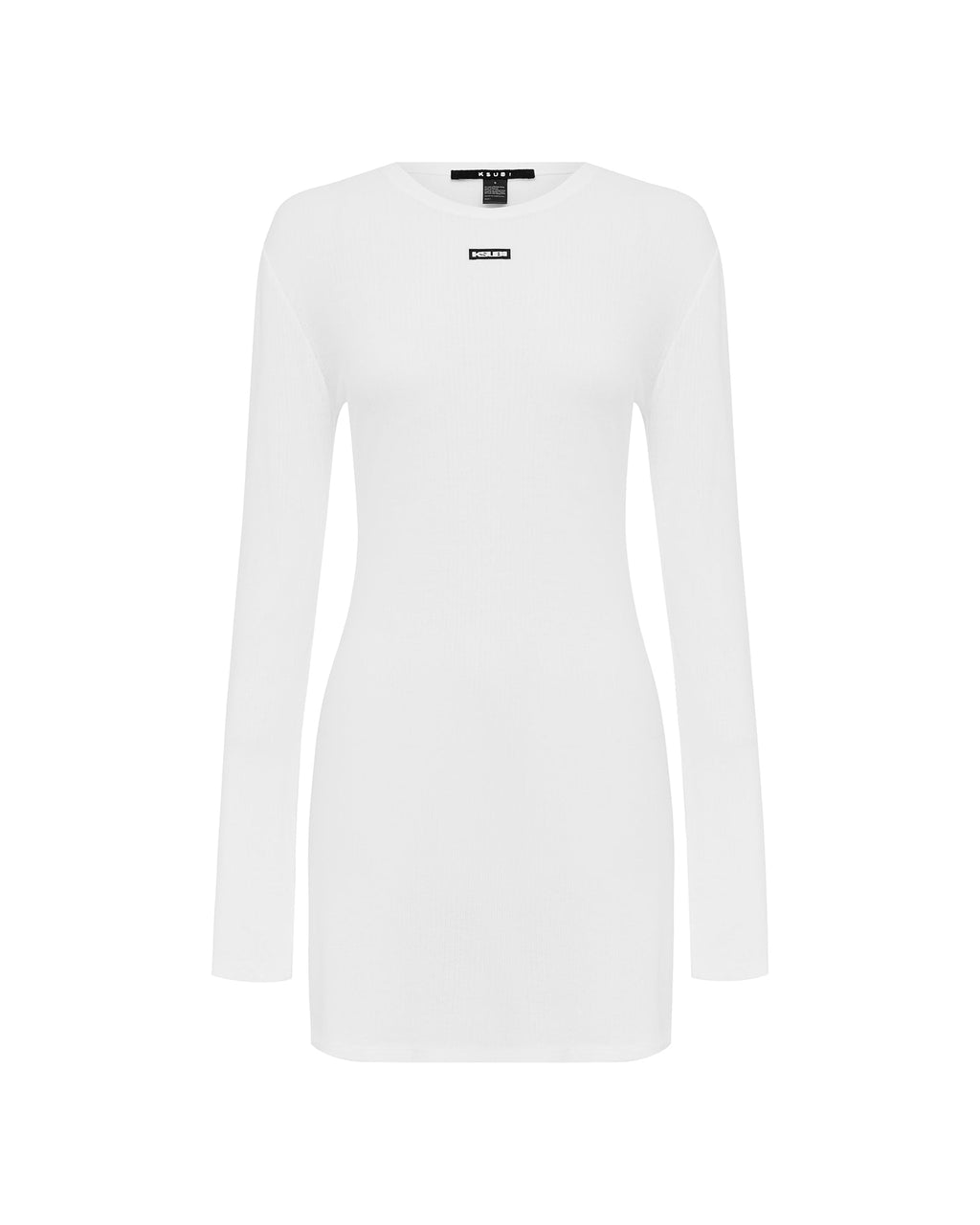 WOMENS CRAWFORD LS MINI DRESS WHITE DRESSES