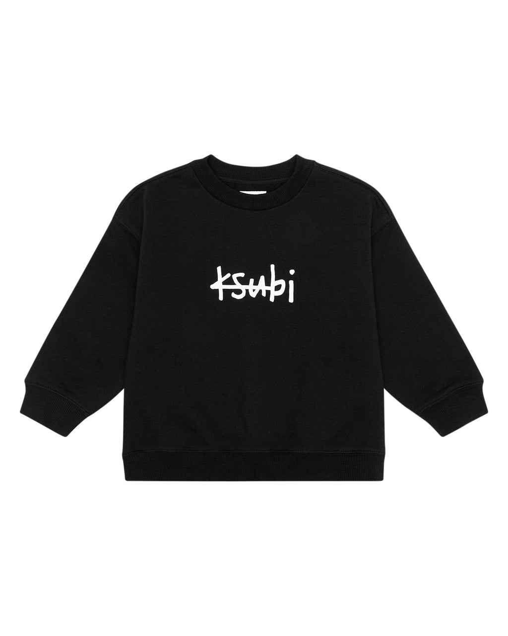 KIDS 1999 LIL BIGGIE CREW BLACK FLEECE