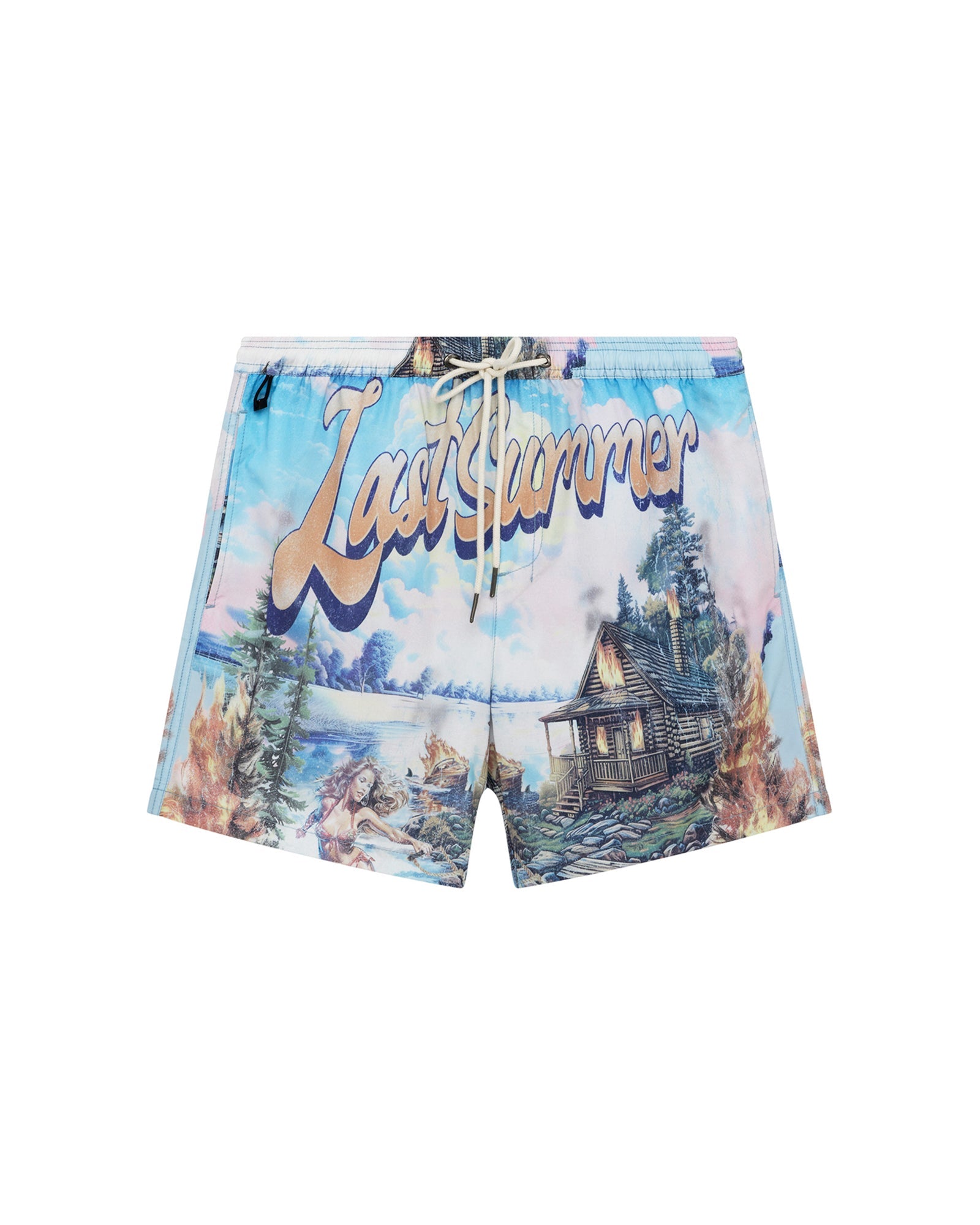 MENS  LAST SUMMER BOARDSHORT MULTI REGULAR WALKSHORTS