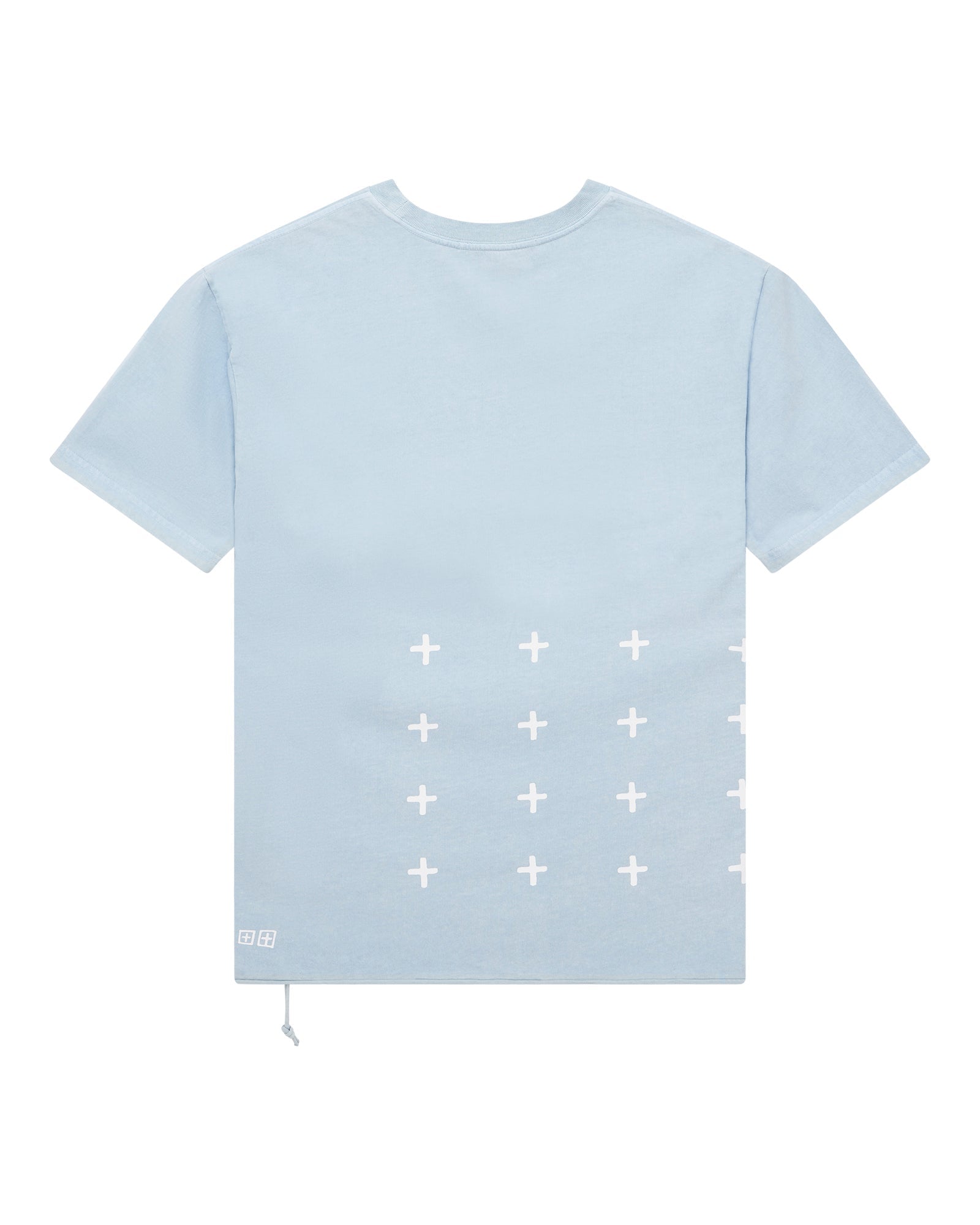 MENS  LAST SUMMER BIGGIE SS TEE BLUE MIST OVERSIZED TEES