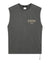 LOCK CUT OFF TEE CHARCOAL