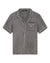 MENS  LOUNGE SS RESORT SHIRT CHARCOAL REGULAR SHIRTS