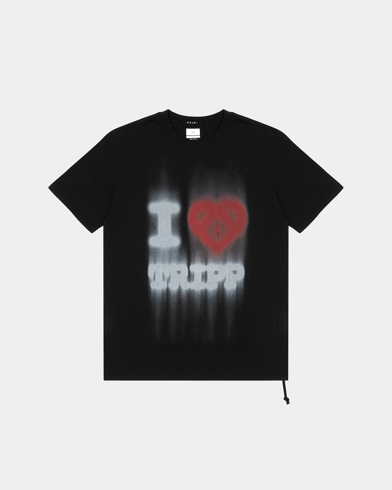 LOVE TRIP KASH SS TEE JET BLACK