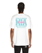 MENS MIAMI AND THE STREETS SS BIGGIE TEE WHITE TEES
