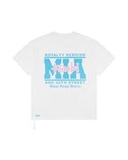 MENS MIAMI AND THE STREETS SS BIGGIE TEE WHITE TEES