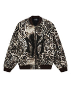 WOMENS MOWALOLA BOMBER CHEETAH TRASHED JACKETS