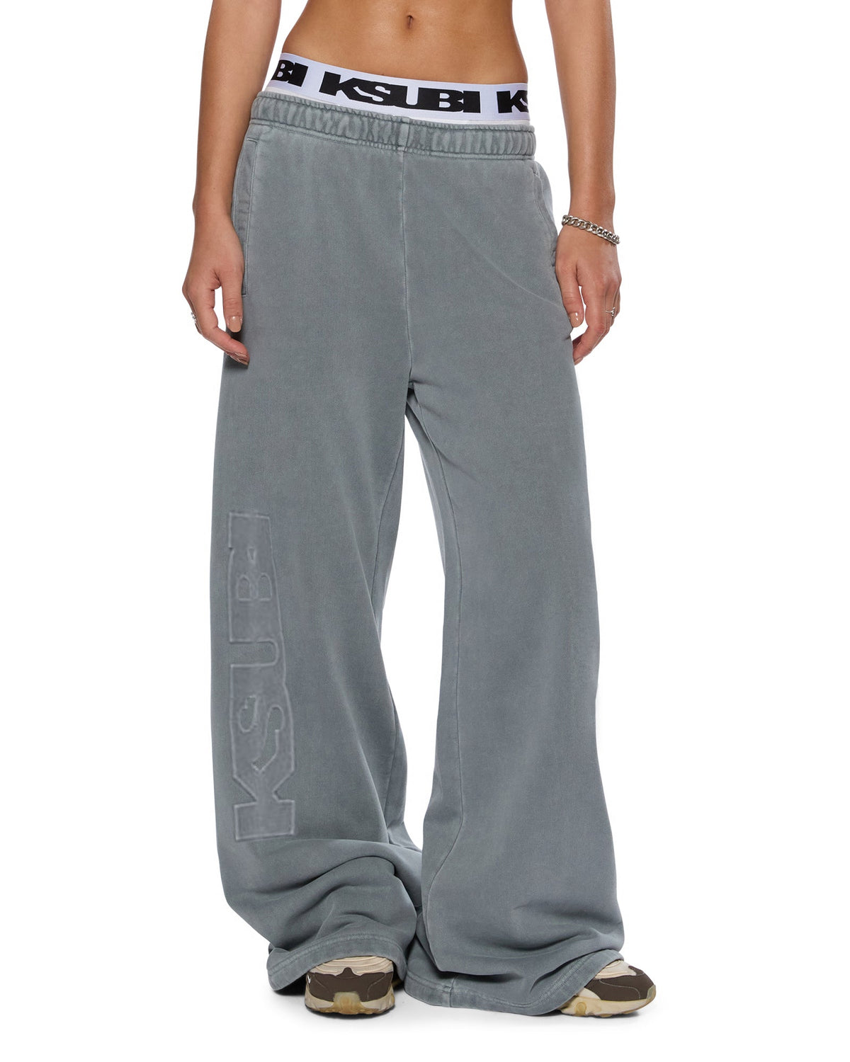 WOMENS SOTT ORIGIN TRAK PANT NIGHTOWL GREY PANTS