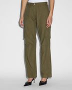 WOMENS SQUAD CARGO KHAKI PANTS