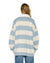 WOMENS  RUGGED RUGBY JERSEY BLUE STEEL BONE RELAXED TEES