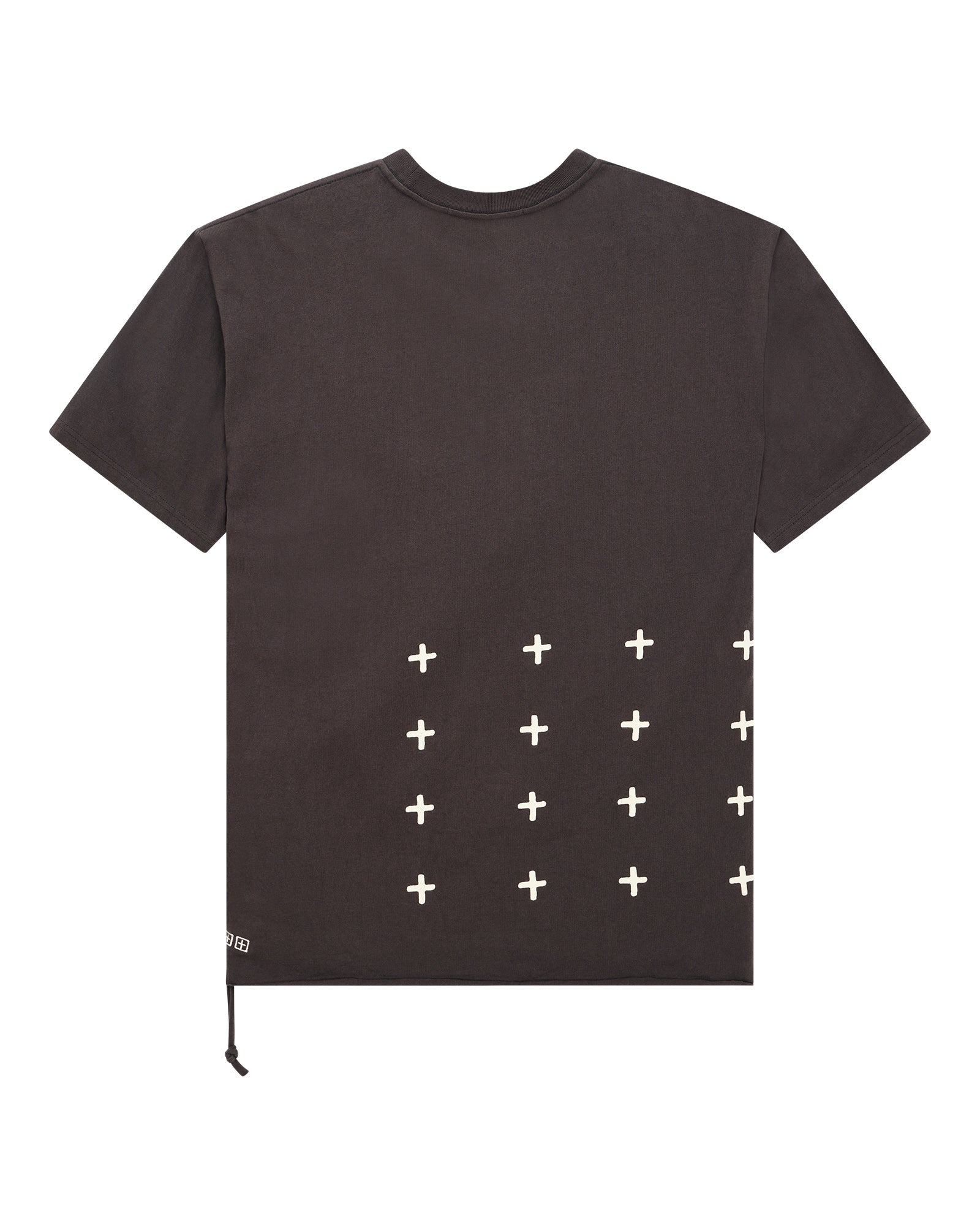 MENS  SALUD BIGGIE SS TEE FADED BLACK OVERSIZED TEES