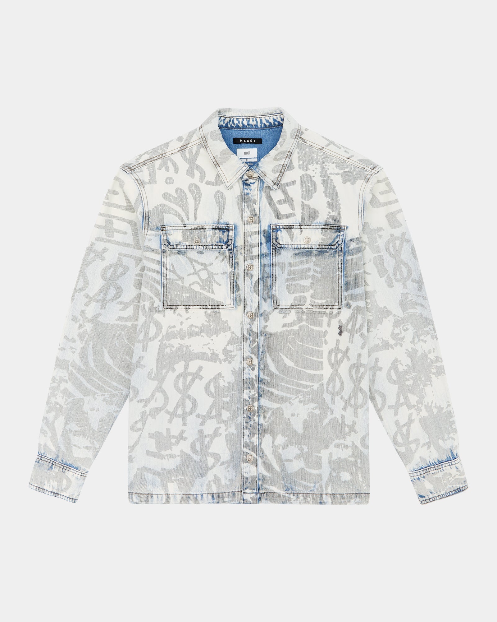 SCORPIO LS SHIRT KOLLAGE ICEY