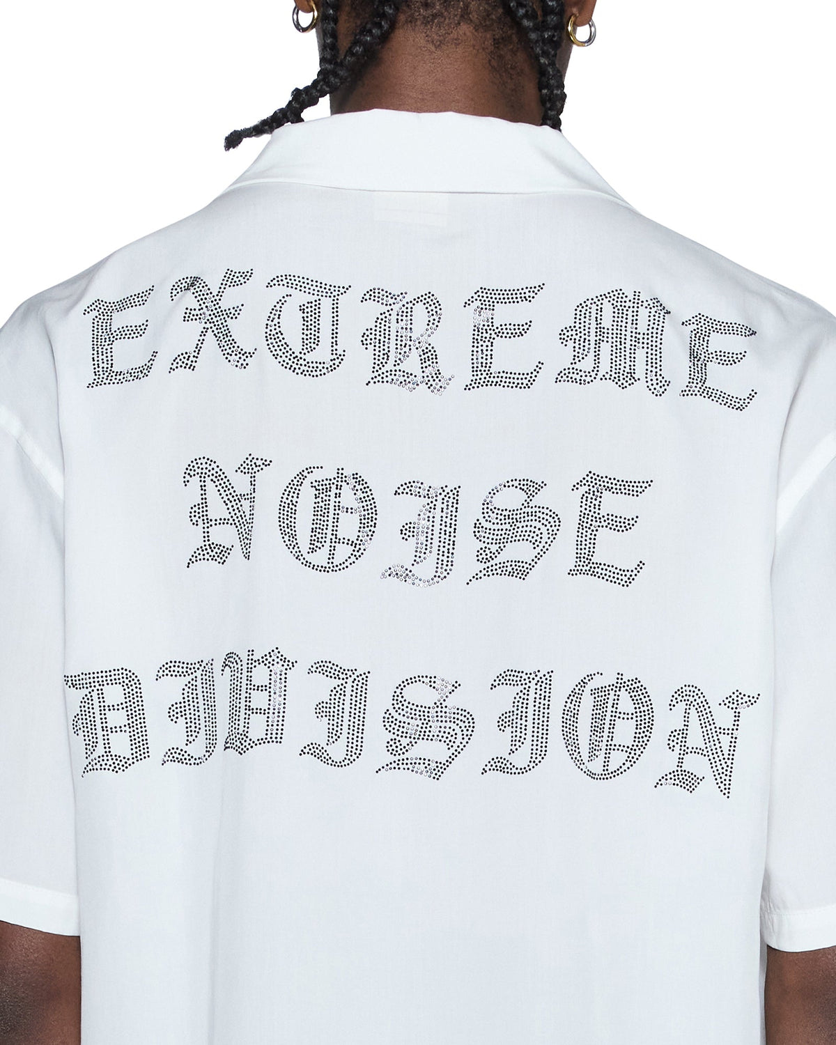 MENS END DINER SS SHIRT SATIN WHITE SHIRTS