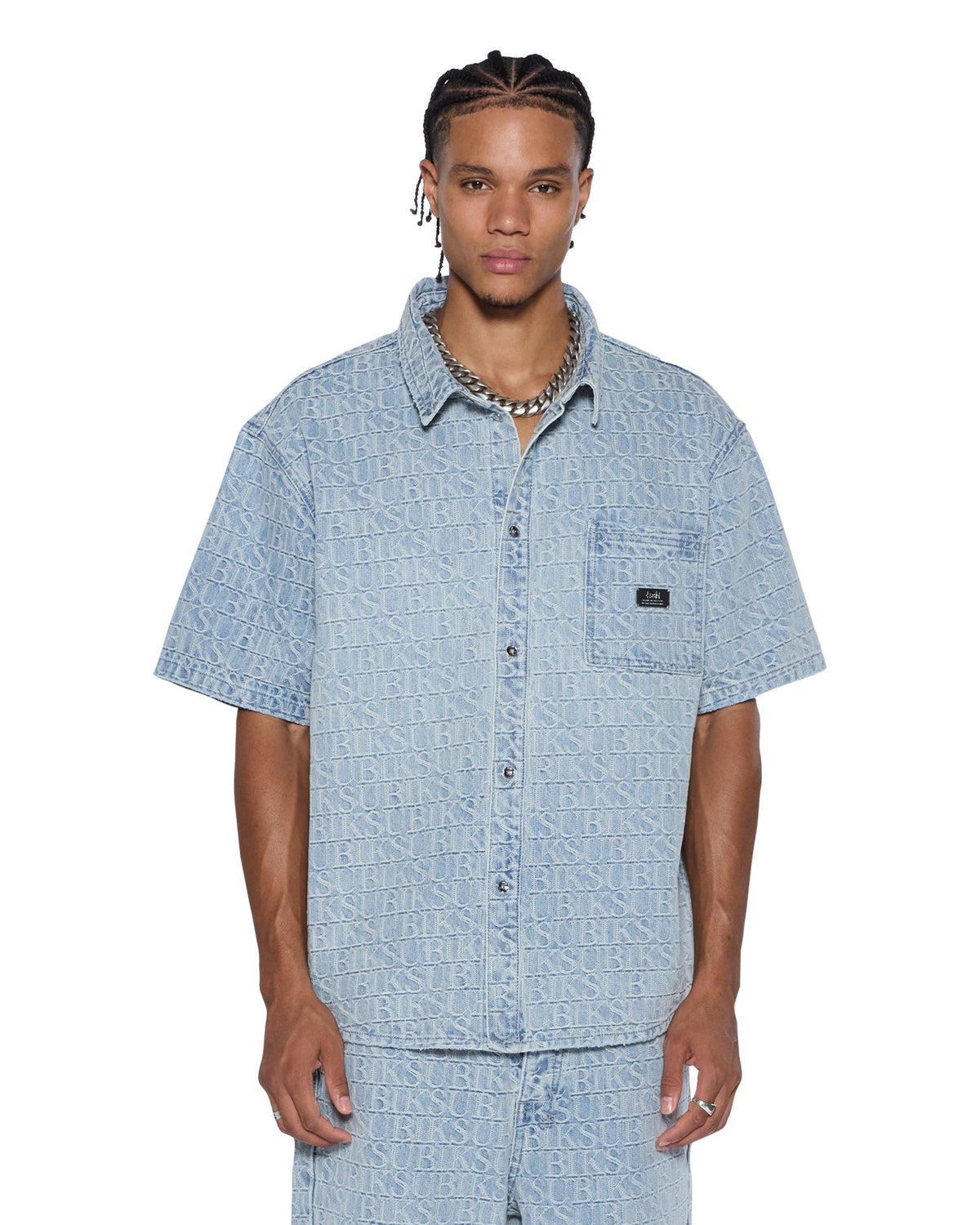 MENS BOXER SS SHIRT TILE SHIRTS