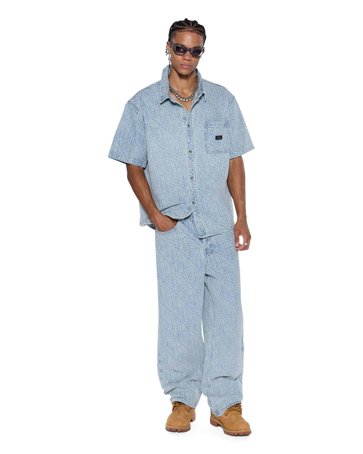 MENS BOXER SS SHIRT TILE SHIRTS