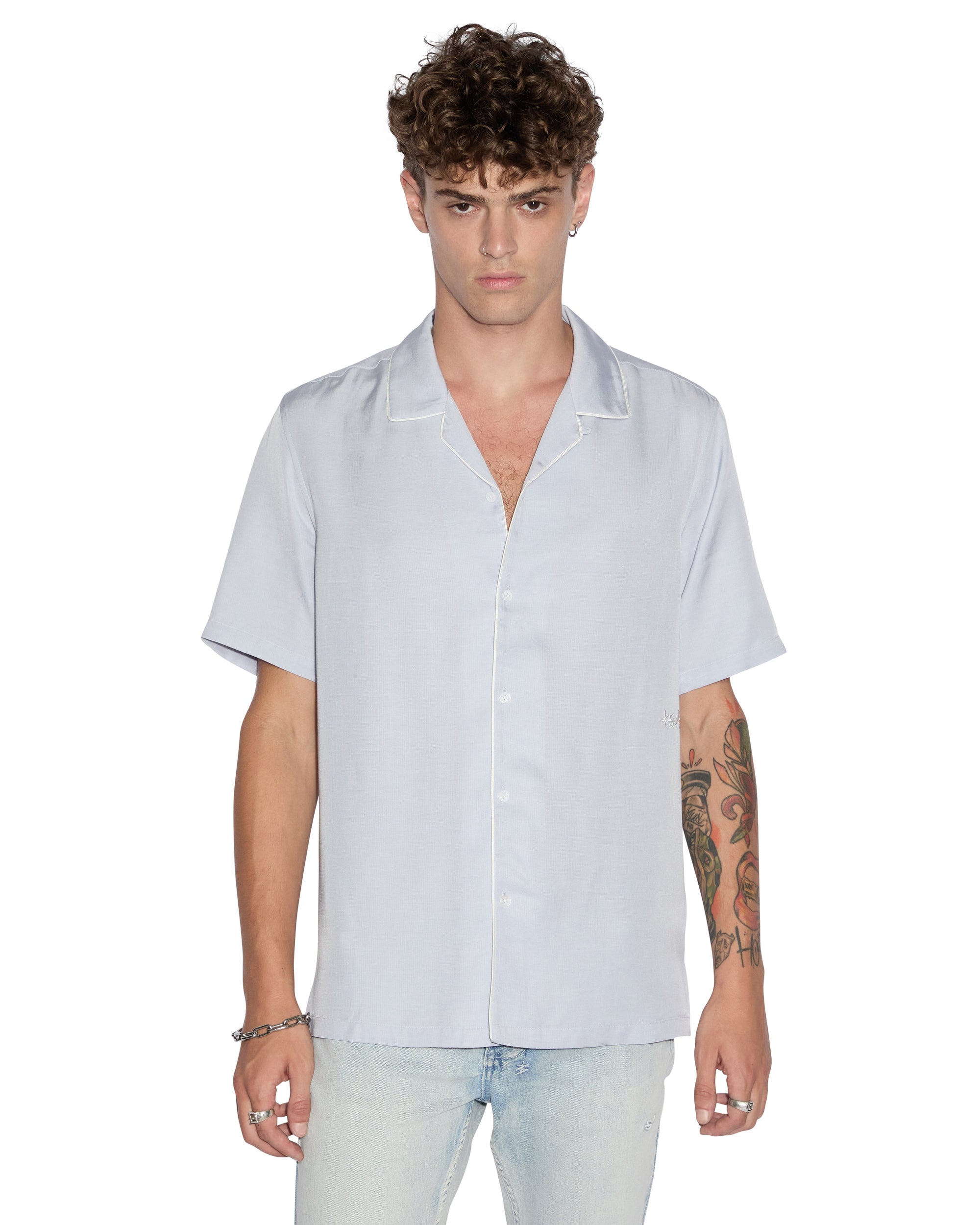 MENS  DOWNTOWN RESORT SS SHIRT SHALLOWS REGULAR SHIRTS
