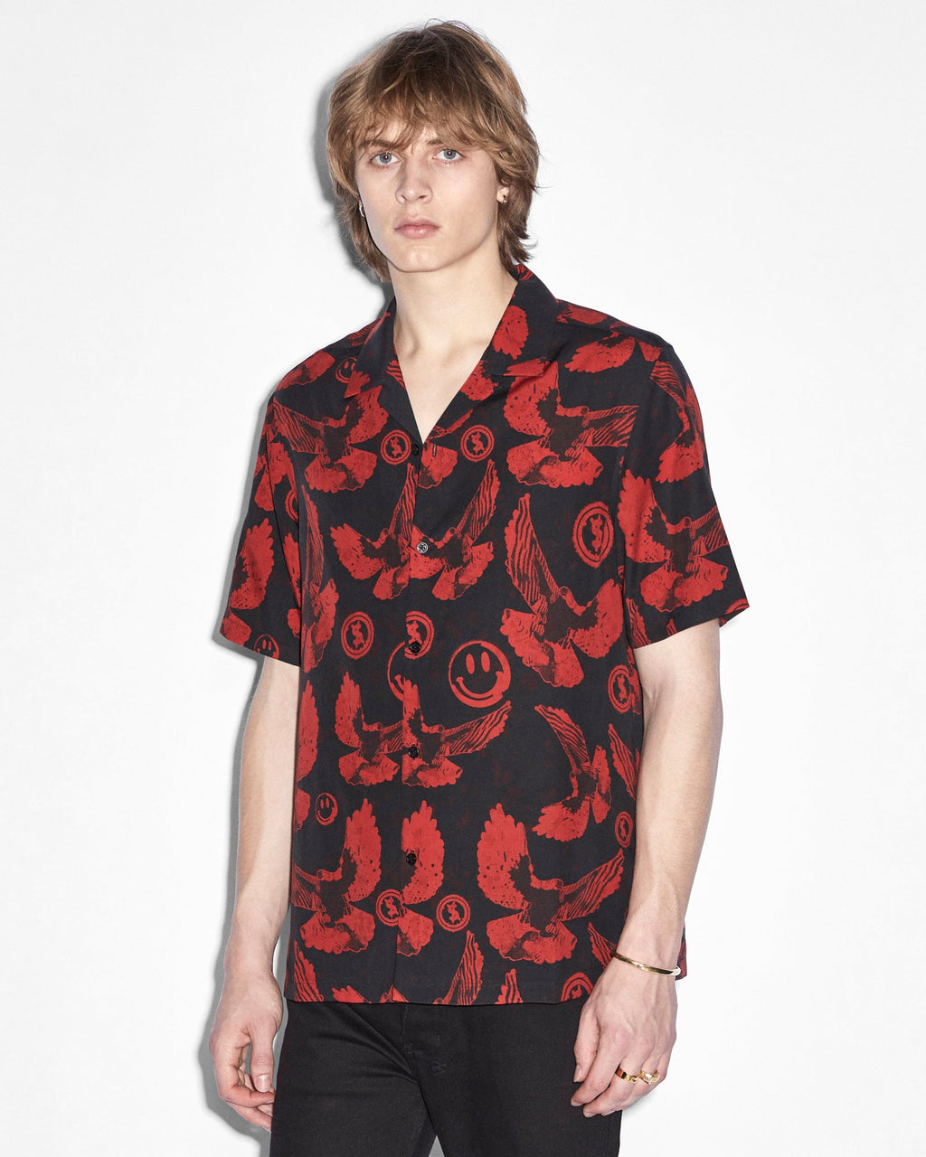 MENS FLIGHT RESORT SS SHIRT MULTI SHIRTS