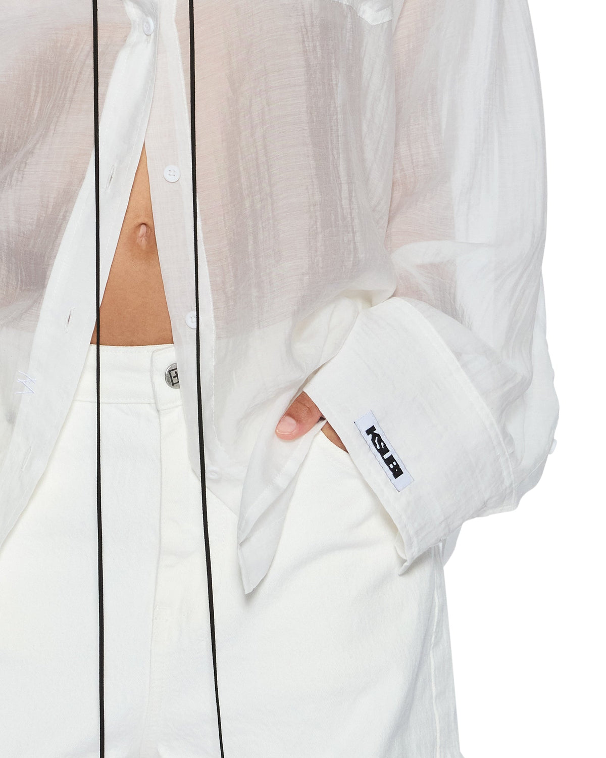 LABELS ASTRA LS SHIRT WHITE