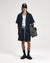 MENS  LOUNGE SHORT NAVY RELAXED WALKSHORTS