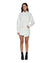 WOMENS  RAP SKIRT CURVE ECRU A LINE SKIRTS