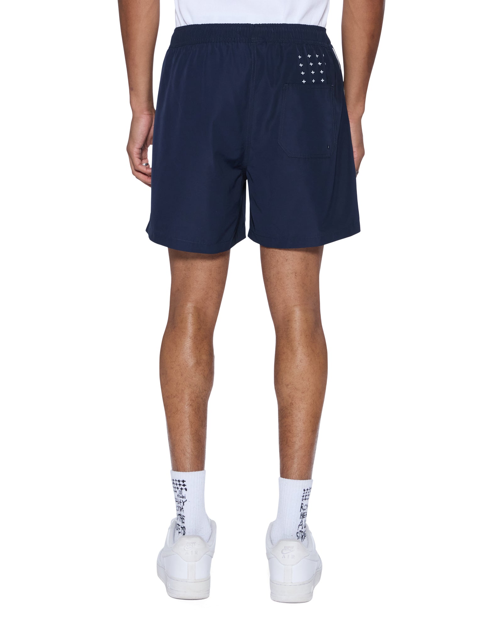 MENS  1999 POOLSIDE BOARDSHORT NAVY REGULAR WALKSHORTS