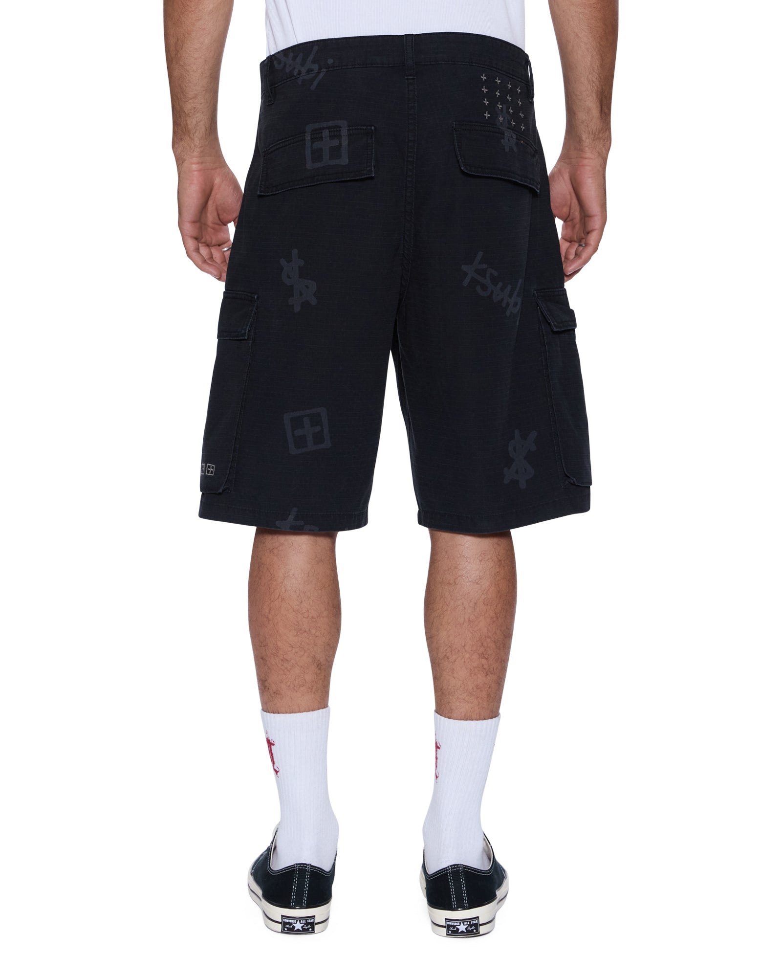 MENS  FUGITIVE CARGO SHORT KASH BOX RELAXED WALKSHORTS