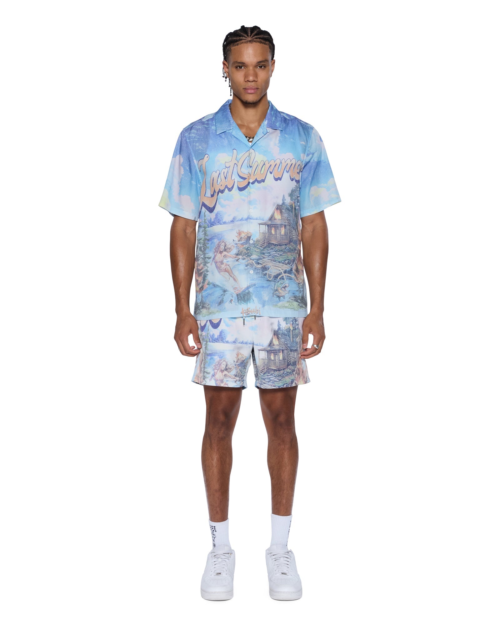 MENS  LAST SUMMER BOARDSHORT MULTI REGULAR WALKSHORTS