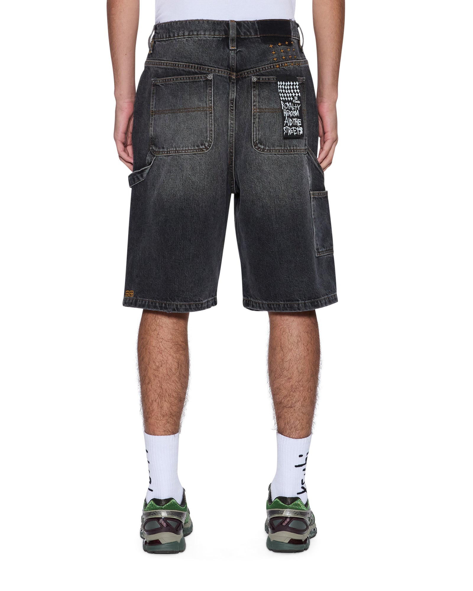 MENS  MAXX OPERATOR SHORT VILLAIN GREY RELAXED WALKSHORTS