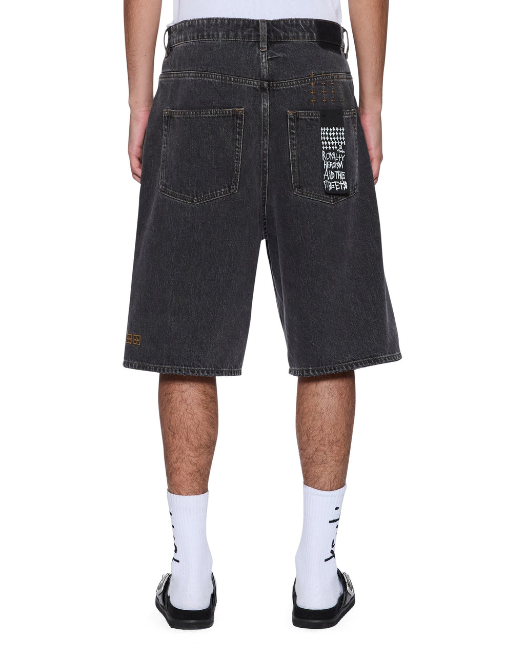 MENS MAXX SHORT BAXTER BLACK WALKSHORTS