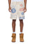 MENS  PITT LANE LIFE SHORT PRINTED RELAXED WALKSHORTS
