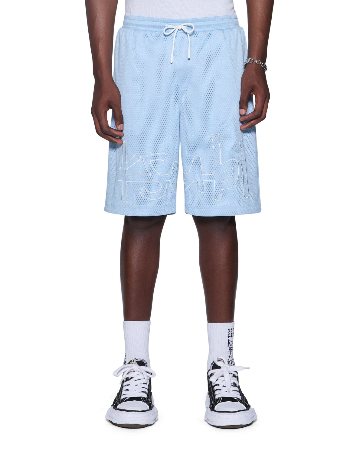 MENS 1999 MESH ROLL SHORT SKY BLUE WALKSHORTS