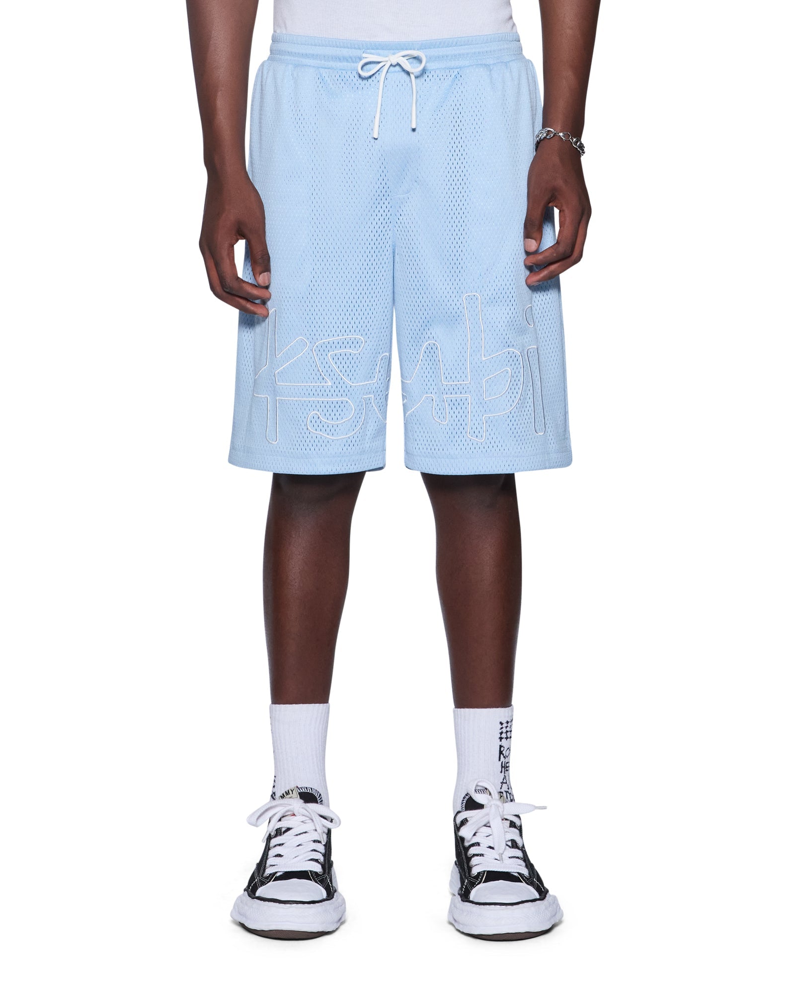 MENS 1999 MESH ROLL SHORT SKY BLUE WALKSHORTS