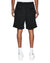MENS  4 X 4 TRAK SHORT JET BLACK SLIM WALKSHORTS