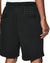 MENS  4 X 4 TRAK SHORT JET BLACK SLIM WALKSHORTS