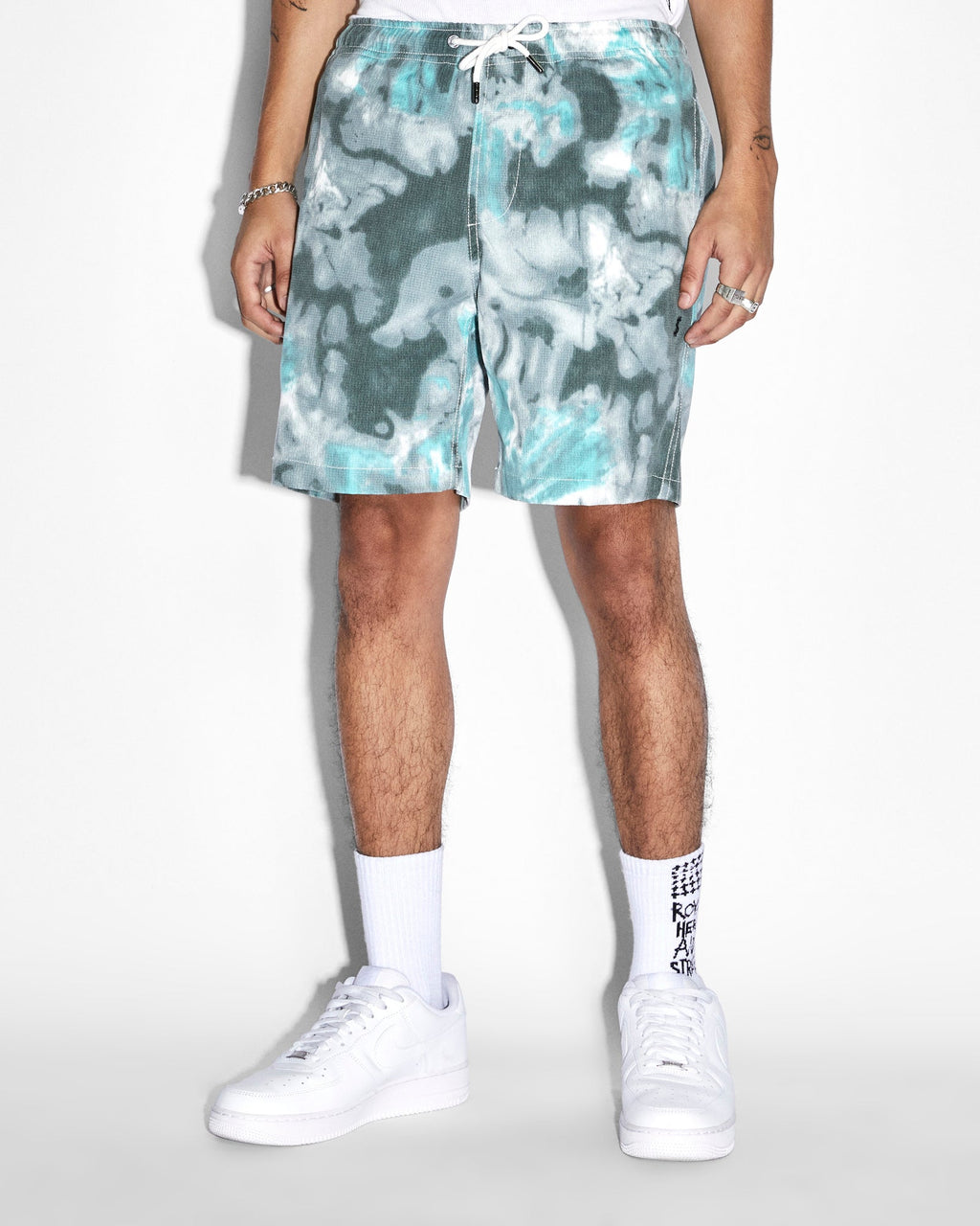 MENS ASTRO SHORT GREEN DYE WALKSHORTS