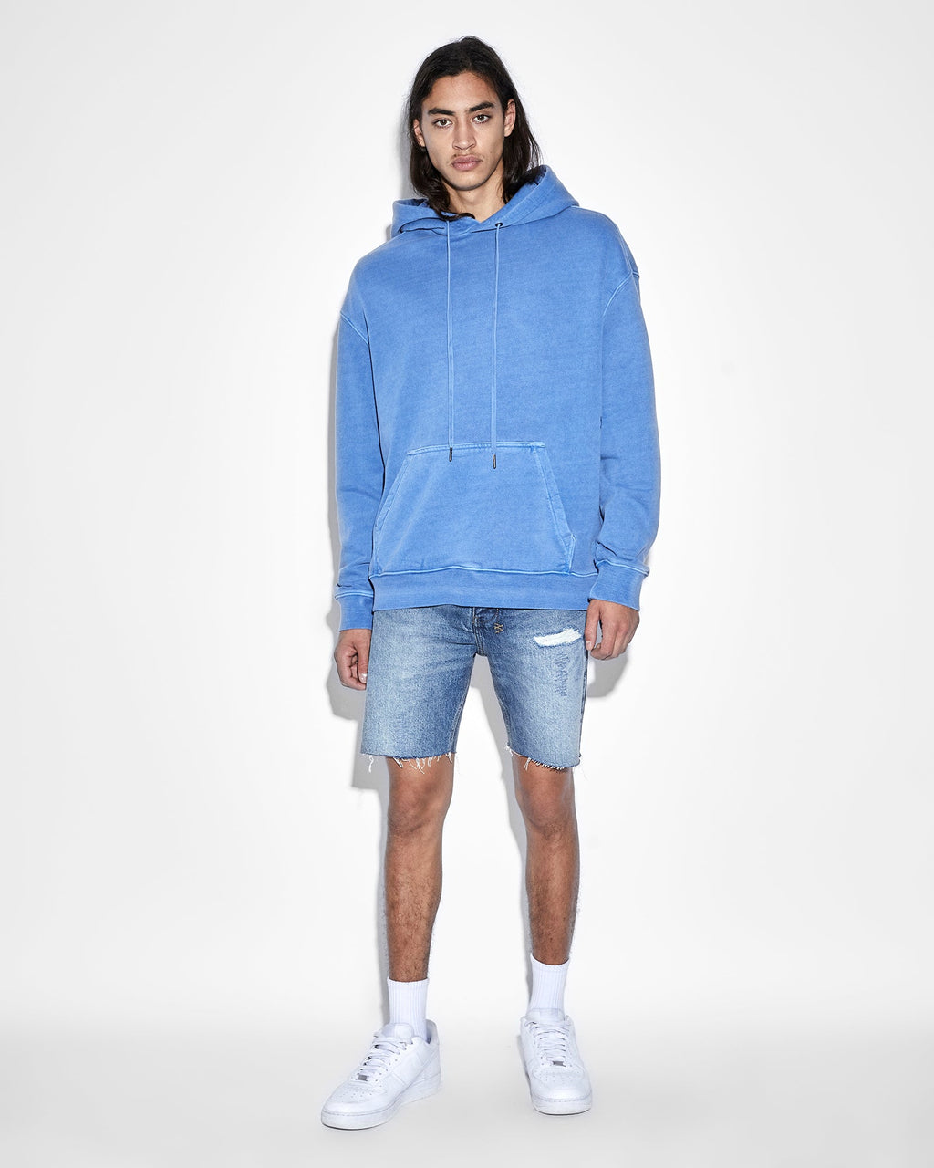 Mens Chopper Short Chronicle Slim Walkshorts - Denim