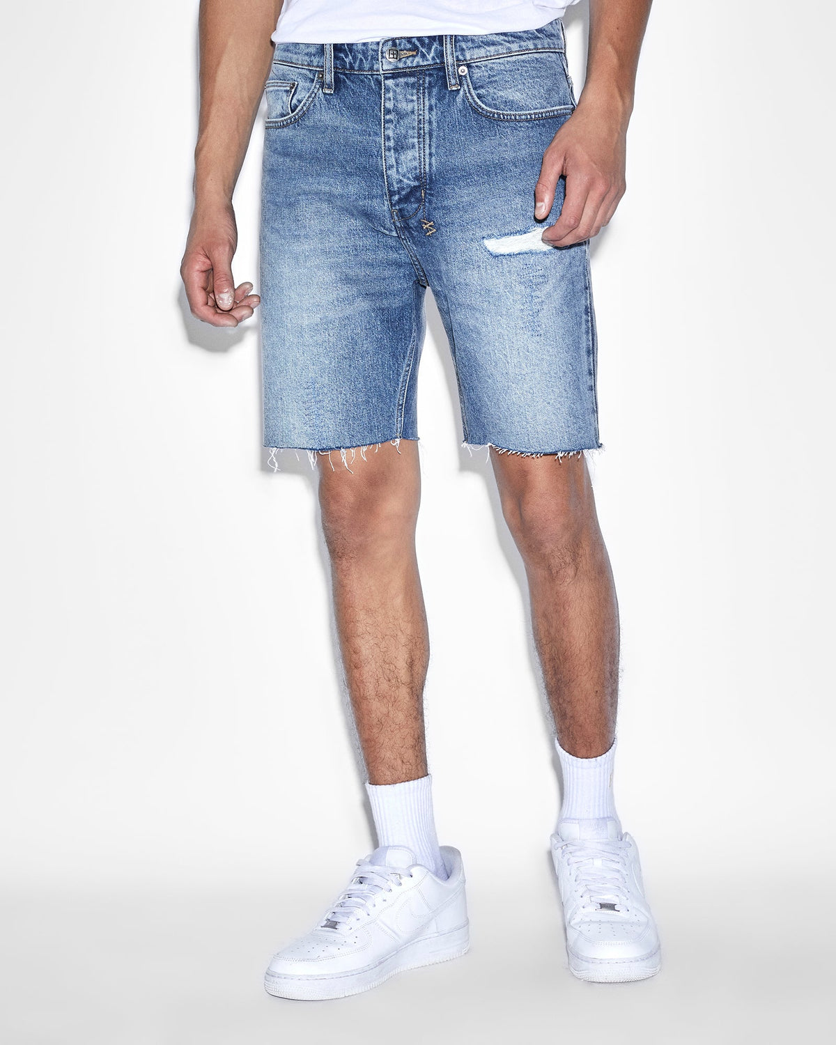 Mens Chopper Short Chronicle Slim Walkshorts - Denim